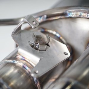 Ford Mustang Performance Exhaust - Rear - Stainless Works - Cat Back Dual Exit with Active Valves - `18-`27